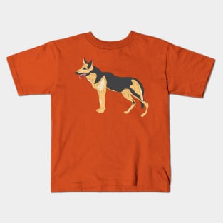 German Shepherd Kids T-Shirt